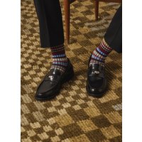 Paul Smith Black High-Shine Leather 'Rialto' Loafers