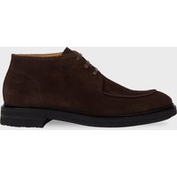 Paul Smith Dark Brown Suede 'Jerry' Chukka Boots