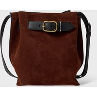 Paul Smith Women's Brown Suede Bucket Bag