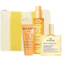 NUXE KIT VOYAGE ESSENTIELS ÉTÉ BE 50 ml + 150 ml + 50 ml