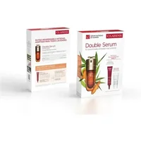 CLARINS DOUBLE SERUM G-9 50ML + EYE BF 50 ml + 7 ml + 8 ml