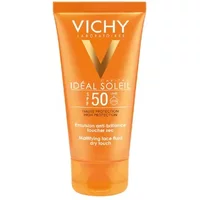Émulsion Rostro Tacto Seco Idéal Soleil SPF 50 50 ml