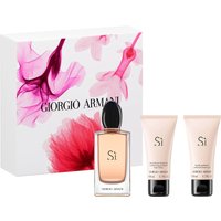 Giorgio Armani Si zestaw - woda perfumowana 100 ml + balsam do ciała 50 ml + żel pod prysznic 50 ml