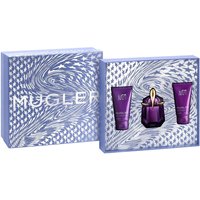 Mugler Alien zestaw - woda perfumowana 30 ml + balsam do ciała 50 ml + mleczko pod prysznic 50 ml