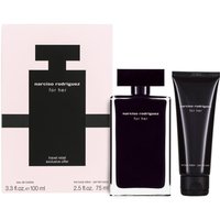 Narciso Rodriguez For Her zestaw - woda toaletowa 100 ml + balsam do ciała 75 ml