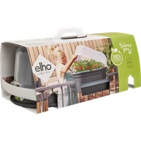 elho green basics Balkon Anzuchtset 55cm living schwarz – 1 Stk. elho green basics Balkon Anzuchtset 55cm living schwarz – 1 Stk.