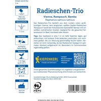 Kiepenkerl Radieschen-Trio – 1 Pkg Kiepenkerl Radieschen-Trio – 1 Pkg