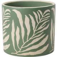 Burgon & Ball Zimmerpflanzentopf „Collector“ – Blatt – ⌀ 13 x 13 cm Burgon & Ball Zimmerpflanzentopf „Collector“ – Blatt – ⌀ 13 x 13 cm