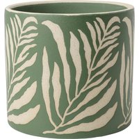 Burgon & Ball Zimmerpflanzentopf „Collector“ – Blatt – ⌀ 16 x 16 cm Burgon & Ball Zimmerpflanzentopf „Collector“ – Blatt – ⌀ 16 x 16 cm