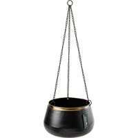 Burgon & Ball Hängetopf „Sahara“ aus Metall – L (Ø 21 x H 16 cm) Burgon & Ball Hängetopf „Sahara“ aus Metall – L (Ø 21 x H 16 cm)