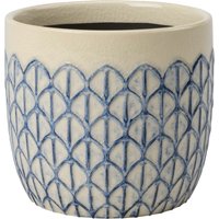 Burgon & Ball Zimmerpflanzentopf „Collector“ – Crème Geo – ⌀ 13 x 13 cm Burgon & Ball Zimmerpflanzentopf „Collector“ – Crème Geo – ⌀ 13 x 13 cm