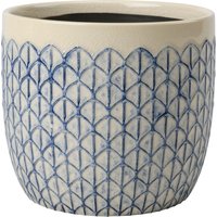 Burgon & Ball Zimmerpflanzentopf „Collector“ – Crème Geo – ⌀ 18 x 18 cm Burgon & Ball Zimmerpflanzentopf „Collector“ – Crème Geo – ⌀ 18 x 18 cm