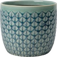 Burgon & Ball Zimmerpflanzentopf „Collector“ – Grün Geo – ⌀ 18 x 18 cm Burgon & Ball Zimmerpflanzentopf „Collector“ – Grün Geo – ⌀ 18 x 18 cm