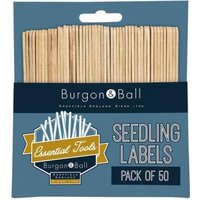 Burgon & Ball Pflanzschilder aus Holz – 50 Stück – 1 Set Burgon & Ball Pflanzschilder aus Holz – 50 Stück – 1 Set