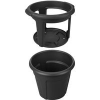 elho green basics Kartoffeltopf 33 cm – schwarz elho green basics Kartoffeltopf 33 cm – schwarz