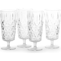 sagaform Picknick Glas Sekt, 4er-Set – 1 Set sagaform Picknick Glas Sekt, 4er-Set – 1 Set