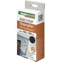 Windhager Fliegengitter Standard für Fenster „Anthrazit“ – 130×150 Windhager Fliegengitter Standard für Fenster „Anthrazit“ – 130×150