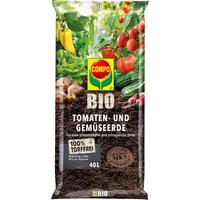 COMPO BIO Tomaten- und Gemüseerde torffrei – 40 Liter COMPO BIO Tomaten- und Gemüseerde torffrei – 40 Liter