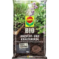 COMPO BIO Anzucht- und Kräuter-Erde torffrei – 10 Liter COMPO BIO Anzucht- und Kräuter-Erde torffrei – 10 Liter