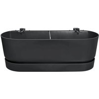 elho greenville easy balcony 52 cm – living schwarz elho greenville easy balcony 52 cm – living schwarz