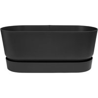 elho greenville Pflanzgefäß 80 cm rollen – schwarz elho greenville Pflanzgefäß 80 cm rollen – schwarz