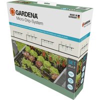 GARDENA Micro-Drip-System Tropfbewässerung Set Hochbeet/Beet (35 Pflanzen) – 1 Set GARDENA Micro-Drip-System Tropfbewässerung Set Hochbeet/Beet (35 Pflanzen) – 1 Set