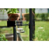 Juliana Teelichthalter inkl. Glas – Schwarz – 2 Stück Juliana Teelichthalter inkl. Glas – Schwarz – 2 Stück