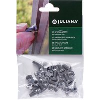 Juliana Halbkopfschrauben – Stahl – 15 Stück Juliana Halbkopfschrauben – Stahl – 15 Stück