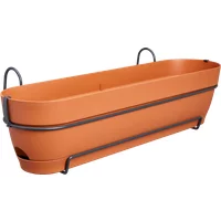 elho Balkonkasten vibia campana allin1, 70 cm – terra elho Balkonkasten vibia campana allin1, 70 cm – terra