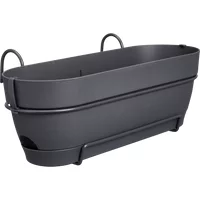 elho Balkonkasten vibia campana allin1, 50 cm – anthrazit elho Balkonkasten vibia campana allin1, 50 cm – anthrazit