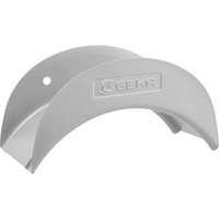 GEKA Wandschlauchhalter – Stahlblech, silber pulverbeschichtet GEKA Wandschlauchhalter – Stahlblech, silber pulverbeschichtet