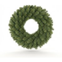 Kategorie <b>Produkt ohne Kategoriezuordnung </b> - Tannenkranz Nordmann – vollrund gebunden – 30 cm