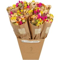 Kategorie <b>Produkt ohne Kategoriezuordnung </b> - Trockenblumen Strauß handgebunden summer crush 50cm