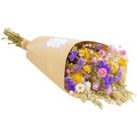 Kategorie <b>Produkt ohne Kategoriezuordnung </b> - Trockenblumen Strauß Feldstrauß Stil medium handgebunden dutch 50cm