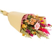 Kategorie <b>Produkt ohne Kategoriezuordnung </b> - Trockenblumen Strauß Feldstrauß Stil large handgebunden summer crush 60cm
