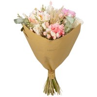 Kategorie <b>Produkt ohne Kategoriezuordnung </b> - Trockenblumen Strauß Classic Mixed traditionell gebunden mit hochwertigen Kunstblumen peony love 60cm