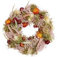 Kategorie <b>Produkt ohne Kategoriezuordnung </b> - Trockenblumen Kranz multi 25cm