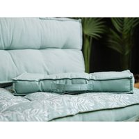 Today Accoudoir 58/10/20 Celadon Spirit Garden 22 's Outdoor ottoman in Green