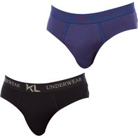 Kisses And Love KLS2-2019-NEGRO men's Underpants / Brief in Multicolour