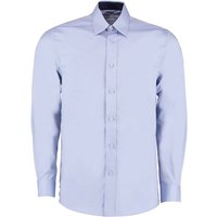 Kustom Kit Premium men's Short sleeved Shirt in Blue