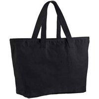Westford Mill Women's Canvas Heavy Duty Tote Bag in Black