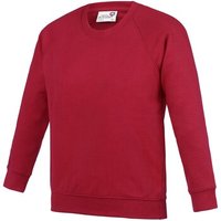 Spartoo Awdis AC01J girlss Sweatshirts in Red