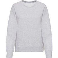 AWDis Women's Heather Sweatshirt in Grey | Size: Medium