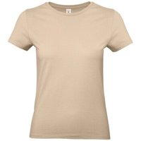 B&C Women's E190 T-Shirt in Light Sand | Size: Medium