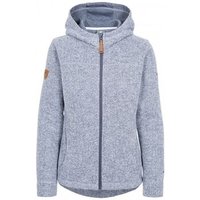 Trespass Women's Reserve Hooded Fleece in Blue | Size: Large