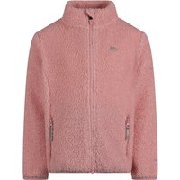 Trespass Lunner girls's Children's fleece jacket in Red