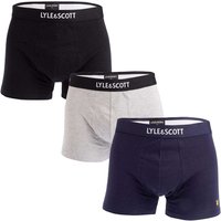 Lyle & Scott Devon men's Boxer shorts in Black