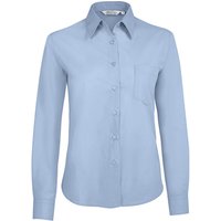 Sols  Blusen EXECUTIVE WORK-CAMISA MUJER POPELÍN MANGA LARGA Sols  Blusen EXECUTIVE WORK-CAMISA MUJER POPELÍN MANGA LARGA