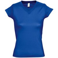 Sols  T-Shirt MOON COLORS GIRL-camiseta mujer cuello pico -  100% algodón Sols  T-Shirt MOON COLORS GIRL-camiseta mujer cuello pico -  100% algodón