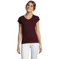 Sols  T-Shirt MOON COLORS GIRL-camiseta mujer cuello pico -  100% algodón Sols  T-Shirt MOON COLORS GIRL-camiseta mujer cuello pico -  100% algodón